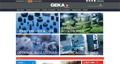 Desktop Screenshot of geka-tools.com